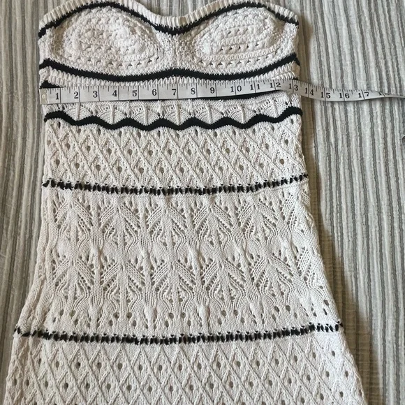 ZARA crochet midi dress - Picture 3 of 7